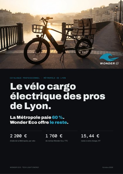 La couverture du catalogue Wonder Eco